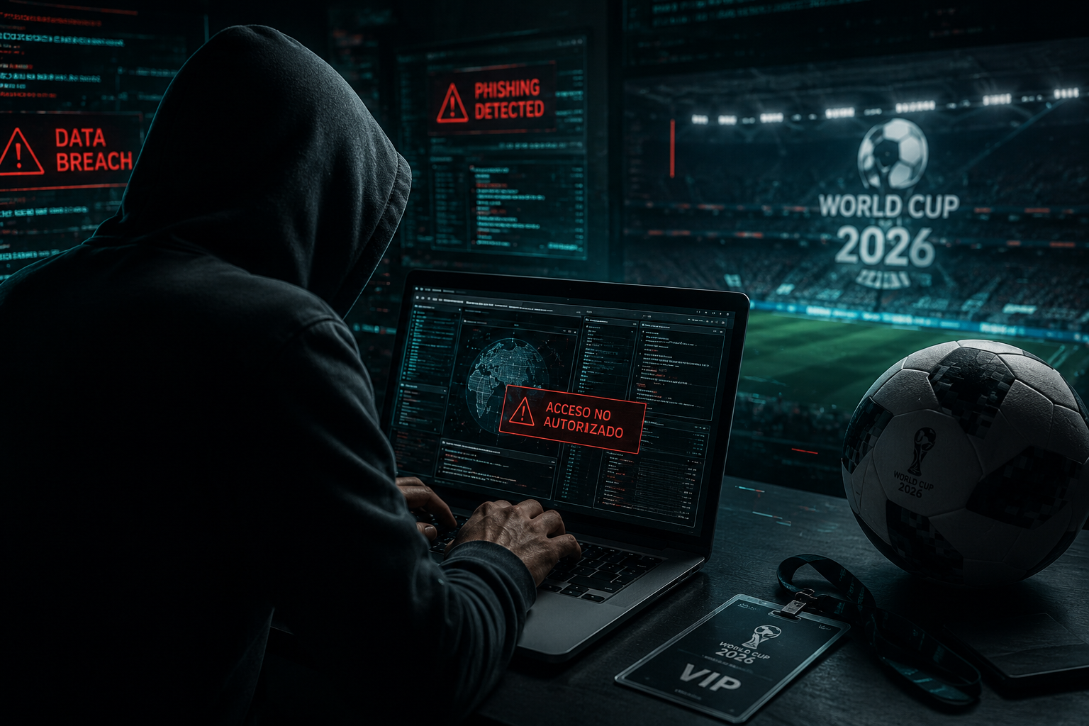 68 ataques en un mes: la amenaza digital del Mundial