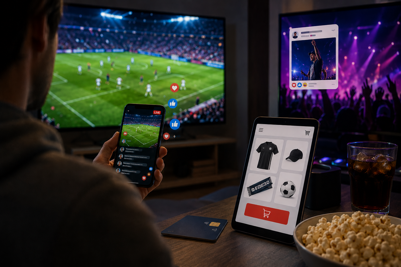 La grada digital: eventos en vivo mueven el eCommerce